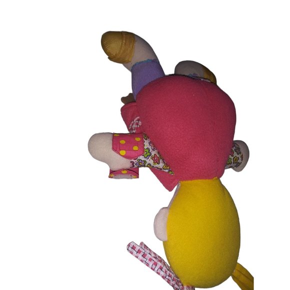 VTG Playskool Dressy Bessy Stuffed Plush Doll Learn to Dress Yourself Doll Toy - Picture 9 of 9